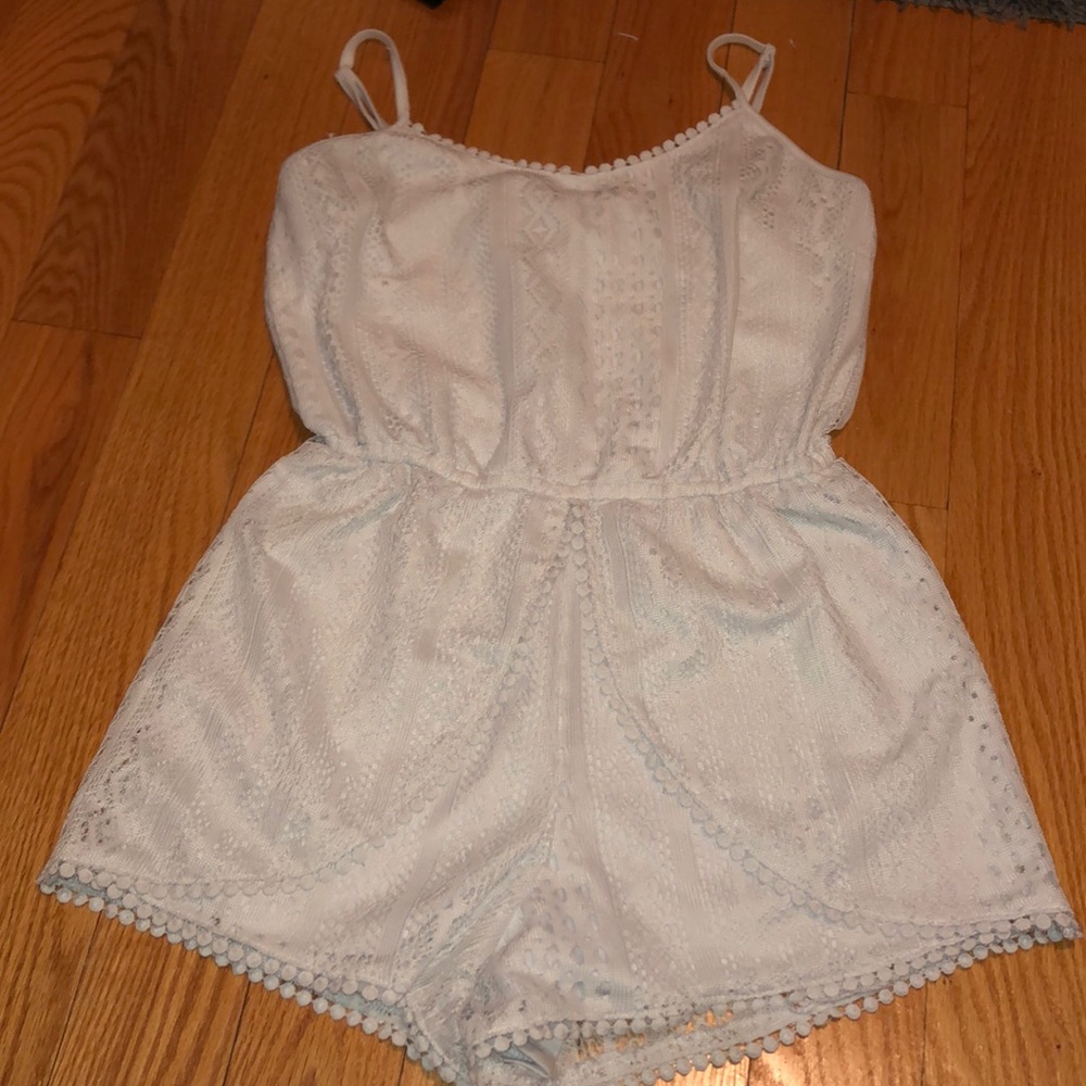 white romper